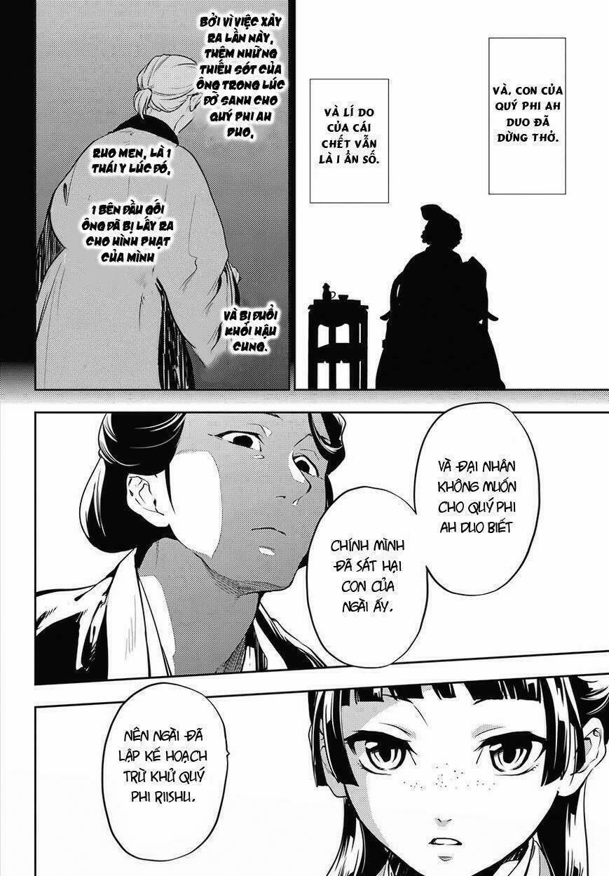 Dược Sư Tự Sự – Nhật Ký Giải Mã Bí Ẩn Chốn Hậu Cung Của Maomao 17 trang 15