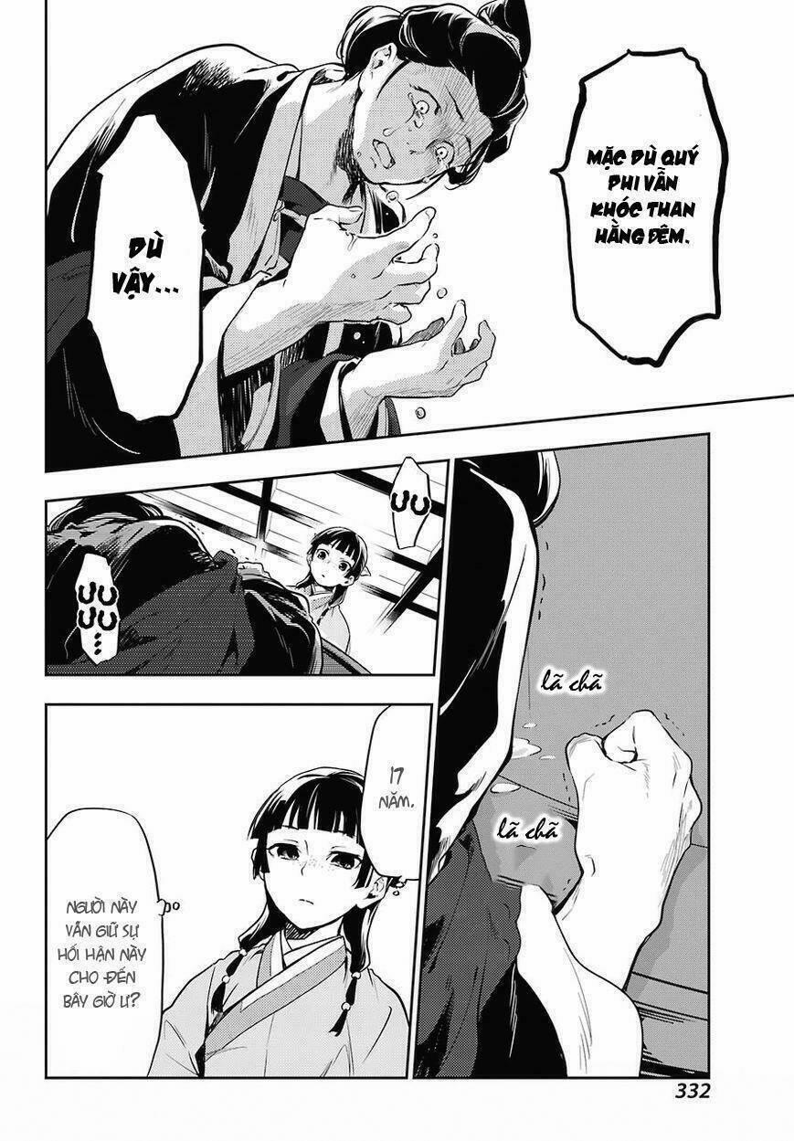 Dược Sư Tự Sự – Nhật Ký Giải Mã Bí Ẩn Chốn Hậu Cung Của Maomao 17 trang 27