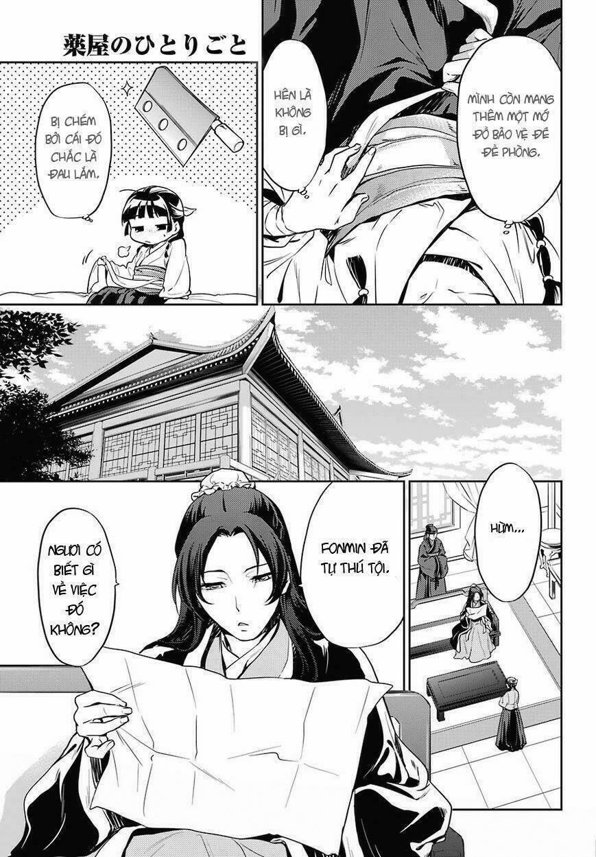 Dược Sư Tự Sự – Nhật Ký Giải Mã Bí Ẩn Chốn Hậu Cung Của Maomao 17 trang 32