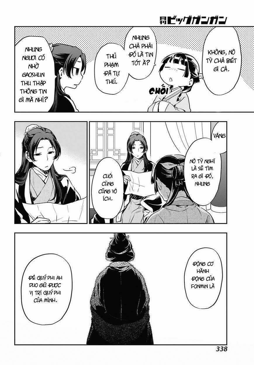 Dược Sư Tự Sự – Nhật Ký Giải Mã Bí Ẩn Chốn Hậu Cung Của Maomao 17 trang 33