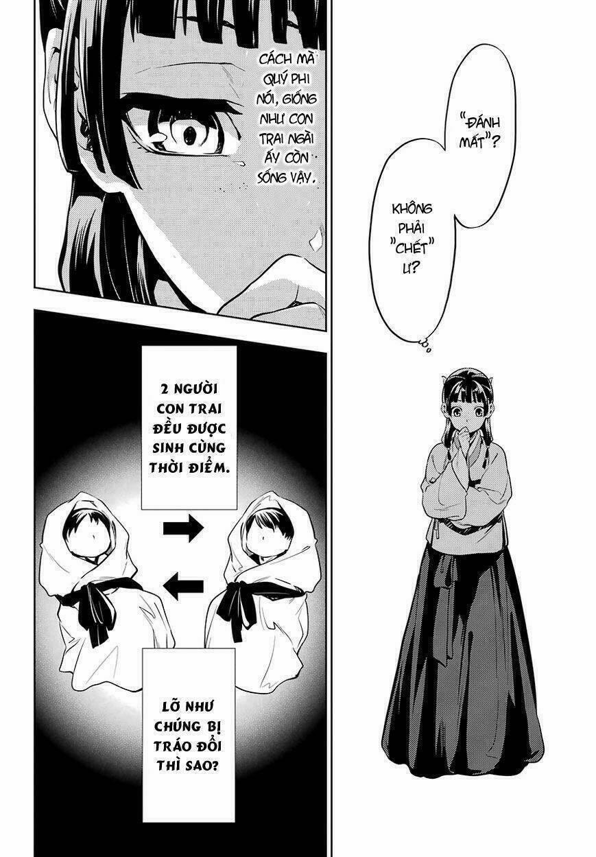 Dược Sư Tự Sự – Nhật Ký Giải Mã Bí Ẩn Chốn Hậu Cung Của Maomao 18 trang 20