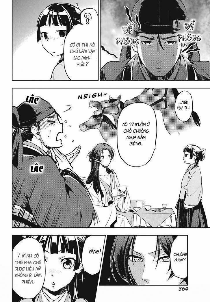 Dược Sư Tự Sự – Nhật Ký Giải Mã Bí Ẩn Chốn Hậu Cung Của Maomao 22 trang 19