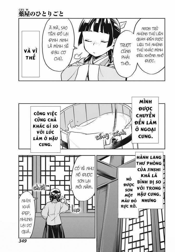 Dược Sư Tự Sự – Nhật Ký Giải Mã Bí Ẩn Chốn Hậu Cung Của Maomao 22 trang 4