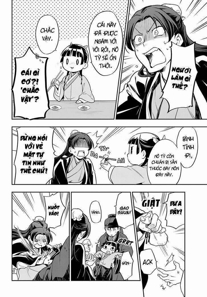 Dược Sư Tự Sự – Nhật Ký Giải Mã Bí Ẩn Chốn Hậu Cung Của Maomao 25 trang 23