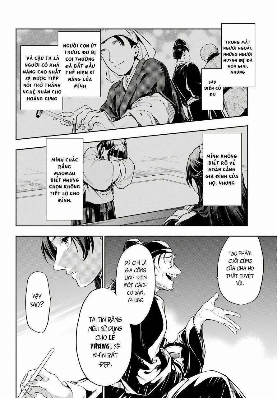Dược Sư Tự Sự – Nhật Ký Giải Mã Bí Ẩn Chốn Hậu Cung Của Maomao 26 trang 37