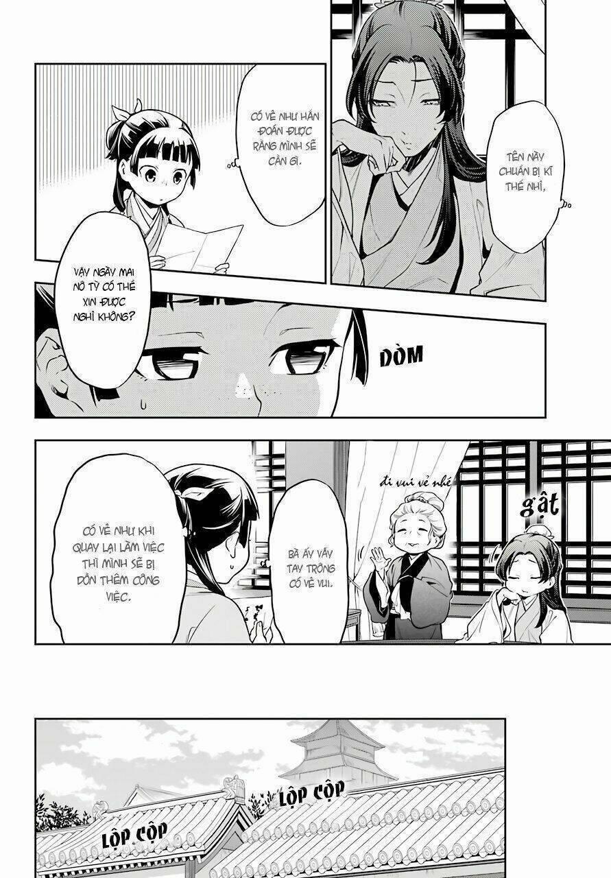 Dược Sư Tự Sự – Nhật Ký Giải Mã Bí Ẩn Chốn Hậu Cung Của Maomao 26 trang 5