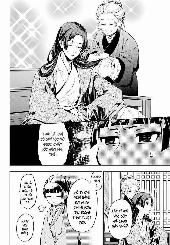 Dược Sư Tự Sự – Nhật Ký Giải Mã Bí Ẩn Chốn Hậu Cung Của Maomao 27 trang 7