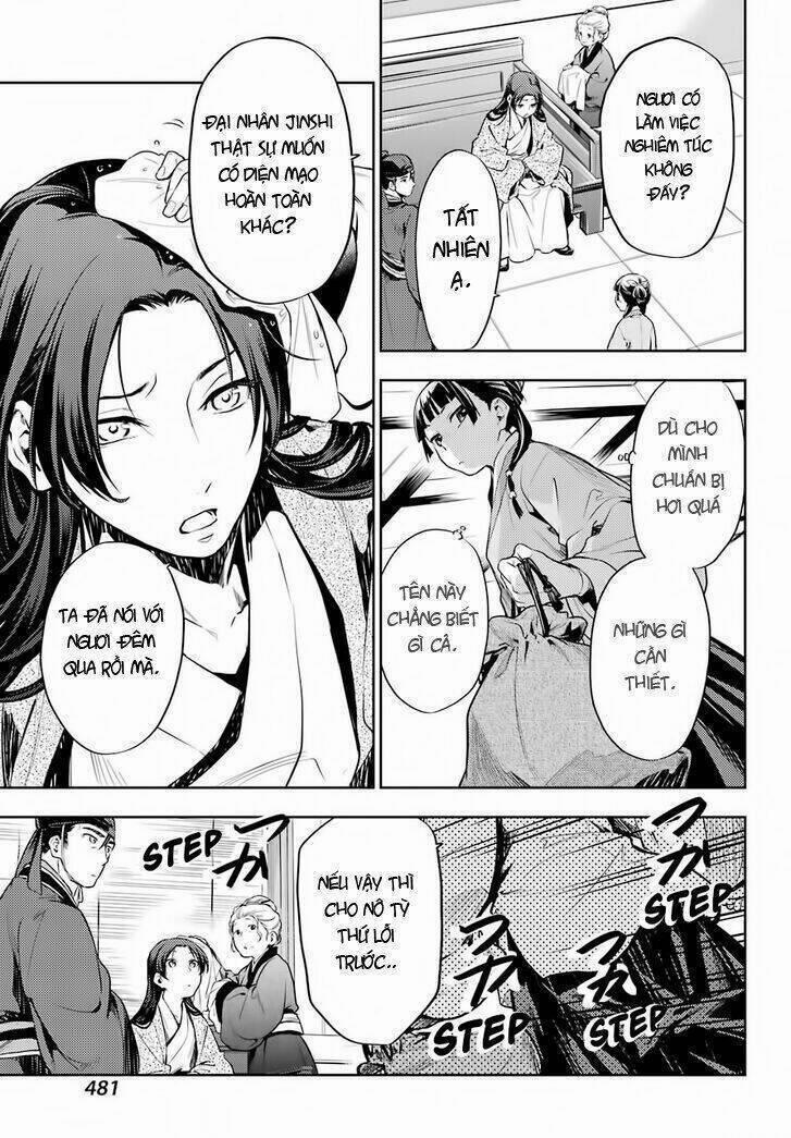 Dược Sư Tự Sự – Nhật Ký Giải Mã Bí Ẩn Chốn Hậu Cung Của Maomao 27 trang 8