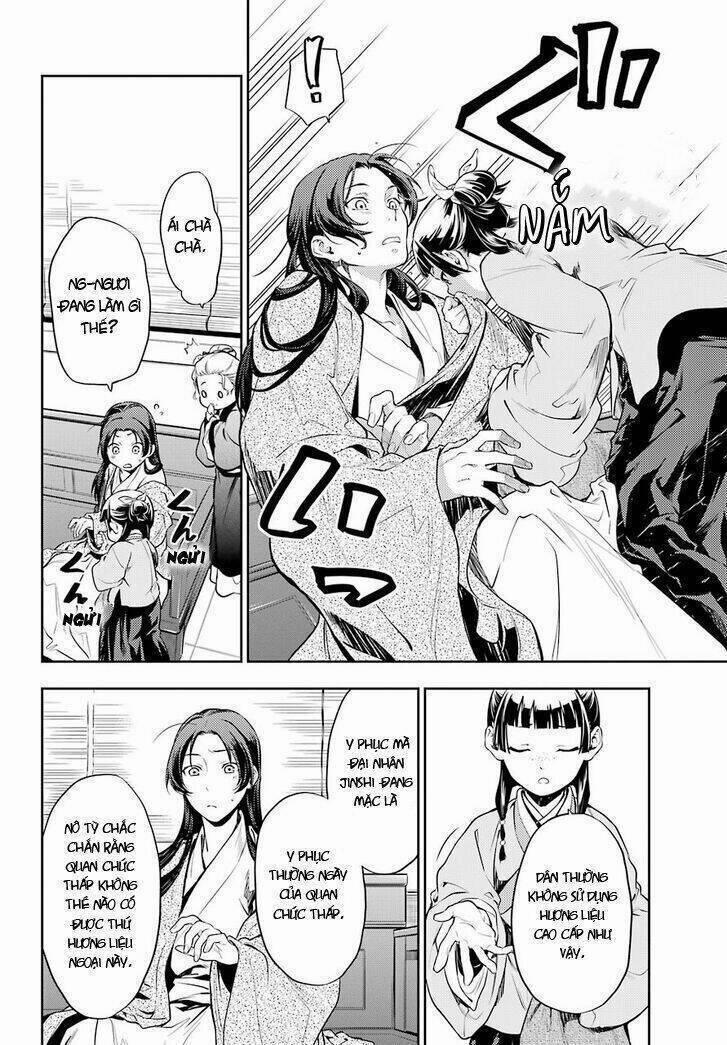 Dược Sư Tự Sự – Nhật Ký Giải Mã Bí Ẩn Chốn Hậu Cung Của Maomao 27 trang 9