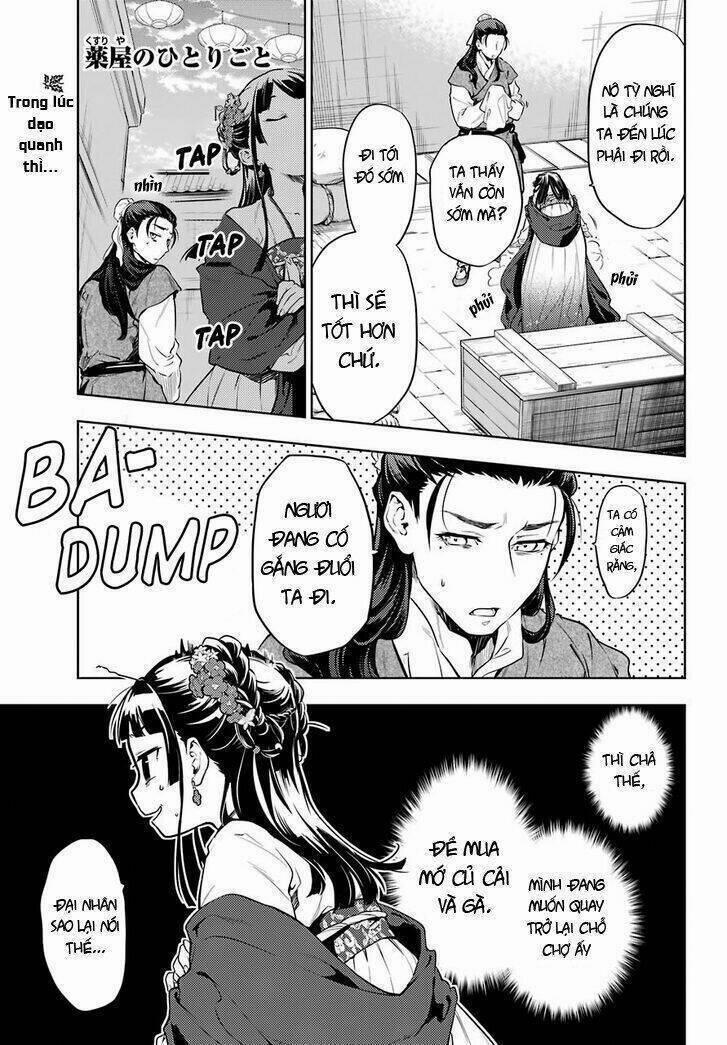 Dược Sư Tự Sự – Nhật Ký Giải Mã Bí Ẩn Chốn Hậu Cung Của Maomao 29 trang 1