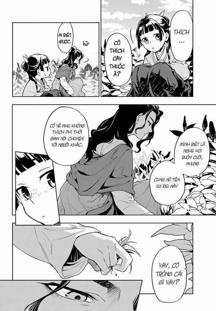 Dược Sư Tự Sự – Nhật Ký Giải Mã Bí Ẩn Chốn Hậu Cung Của Maomao 32 trang 21