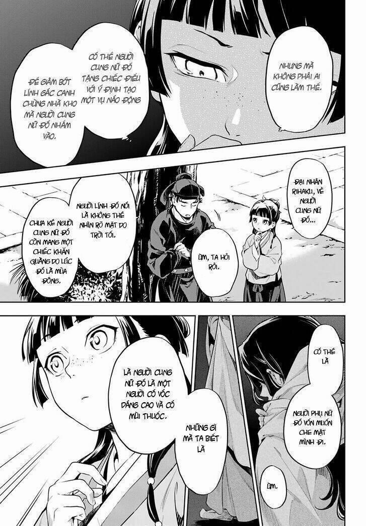 Dược Sư Tự Sự – Nhật Ký Giải Mã Bí Ẩn Chốn Hậu Cung Của Maomao 33 trang 6