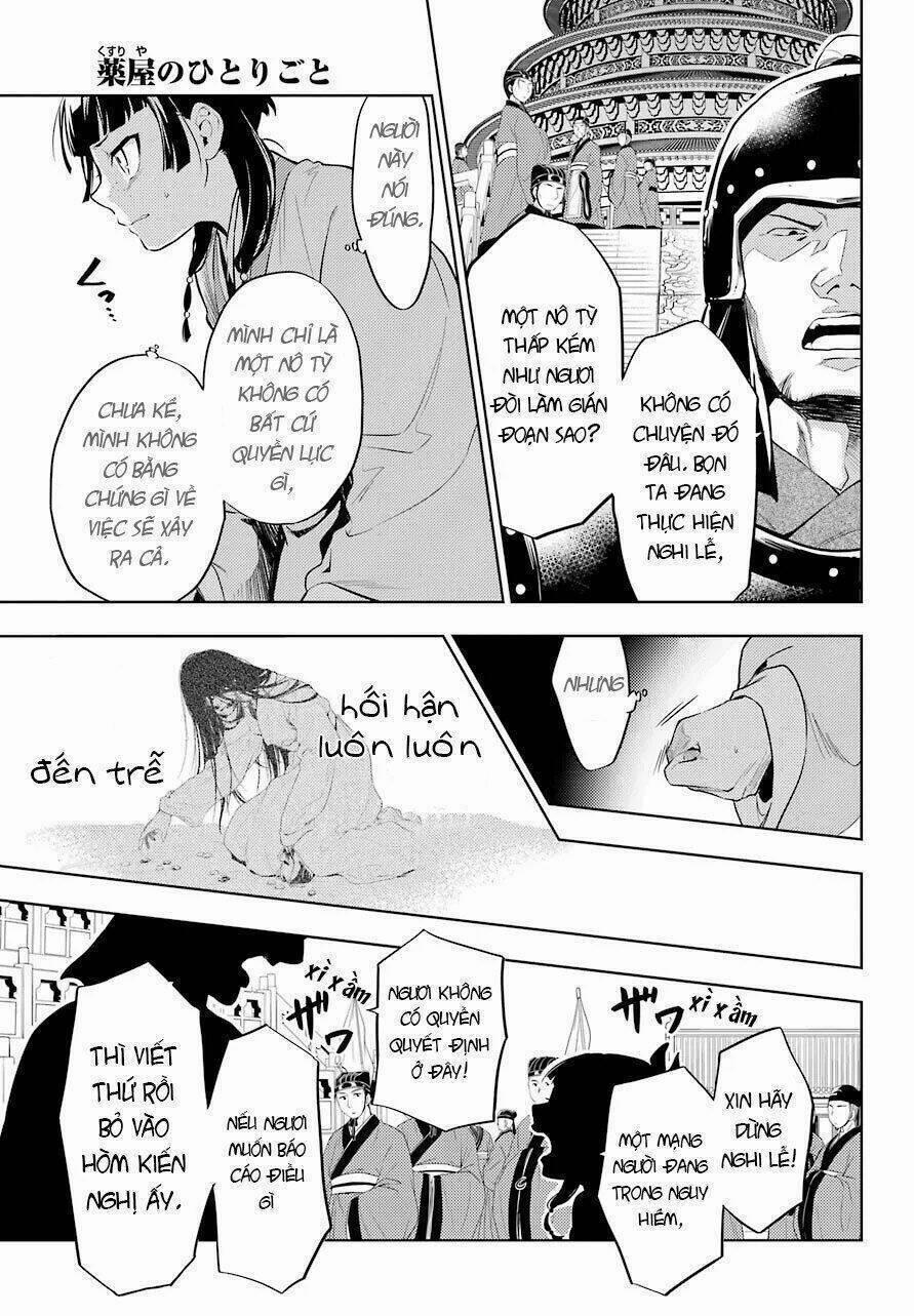 Dược Sư Tự Sự – Nhật Ký Giải Mã Bí Ẩn Chốn Hậu Cung Của Maomao 34 trang 11
