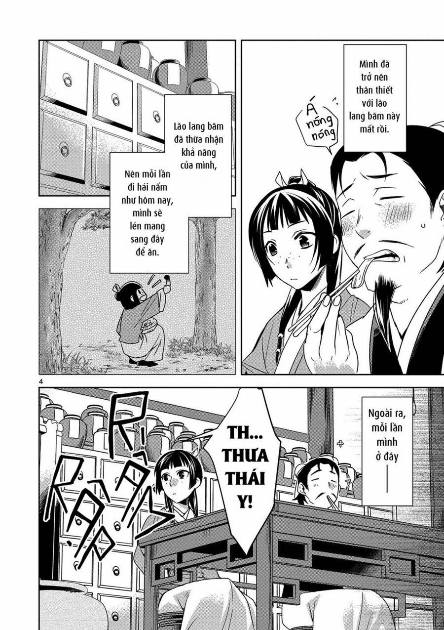 Dược Sư Tự Sự – Nhật Ký Giải Mã Bí Ẩn Chốn Hậu Cung Của Maomao 4 trang 4