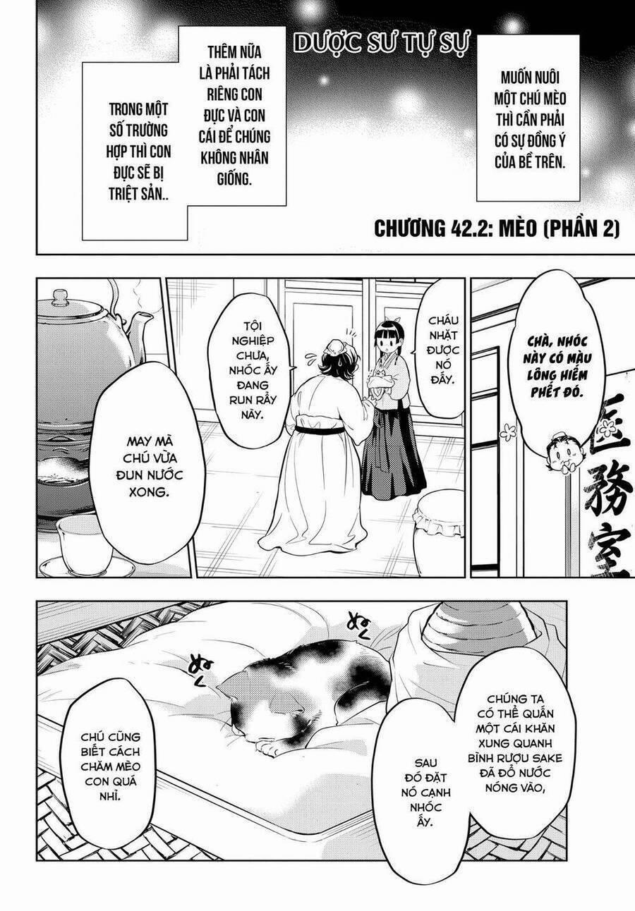 Dược Sư Tự Sự – Nhật Ký Giải Mã Bí Ẩn Chốn Hậu Cung Của Maomao 42.5 trang 1