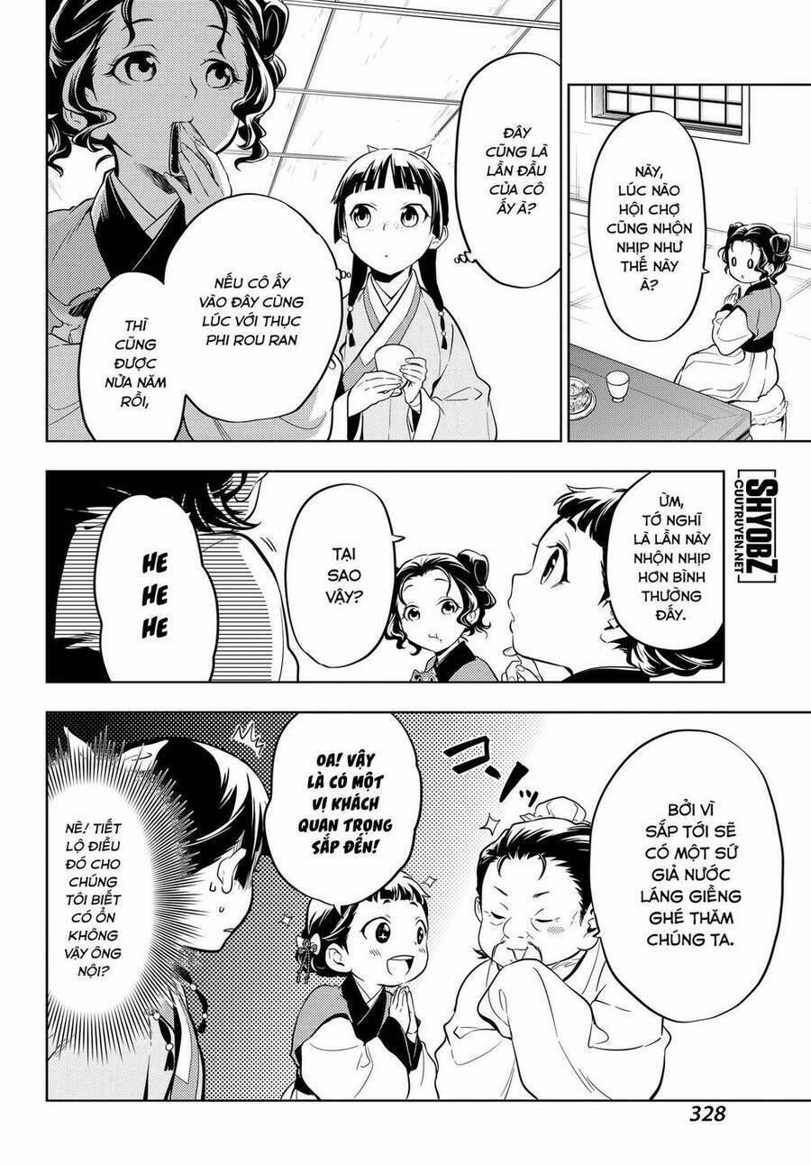 Dược Sư Tự Sự – Nhật Ký Giải Mã Bí Ẩn Chốn Hậu Cung Của Maomao 43 trang 19