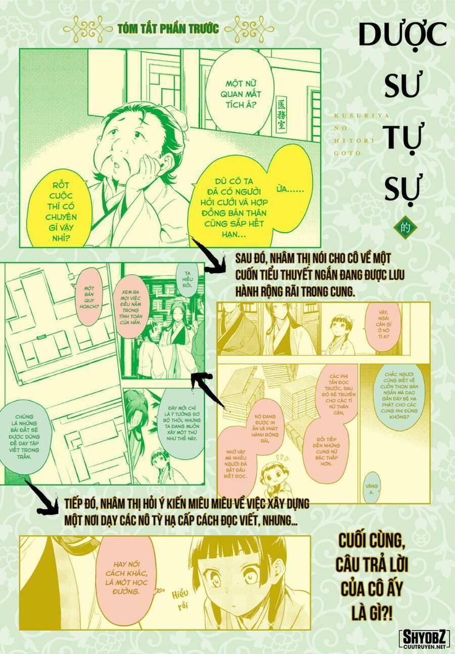 Dược Sư Tự Sự – Nhật Ký Giải Mã Bí Ẩn Chốn Hậu Cung Của Maomao 44.2 trang 1