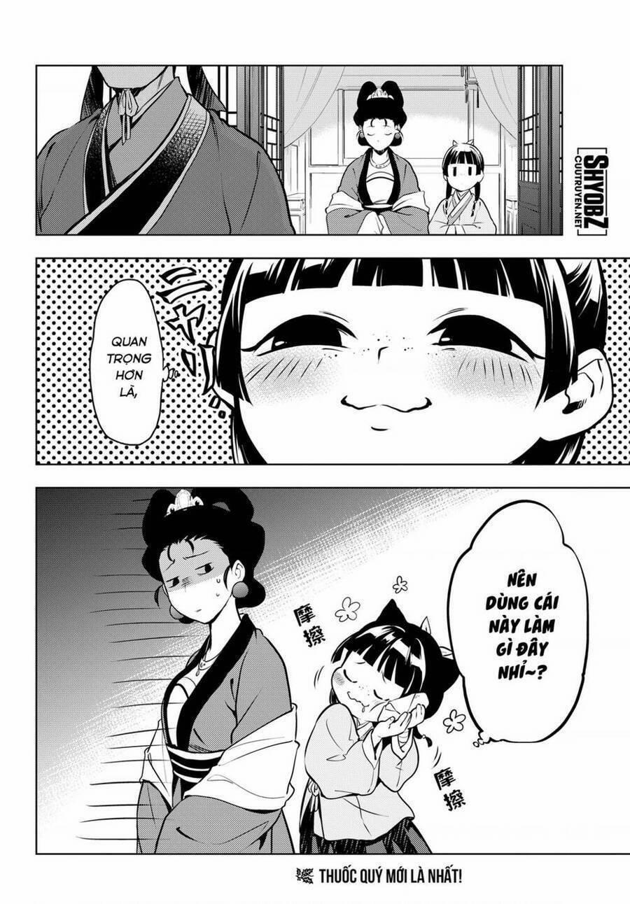 Dược Sư Tự Sự – Nhật Ký Giải Mã Bí Ẩn Chốn Hậu Cung Của Maomao 46 trang 28
