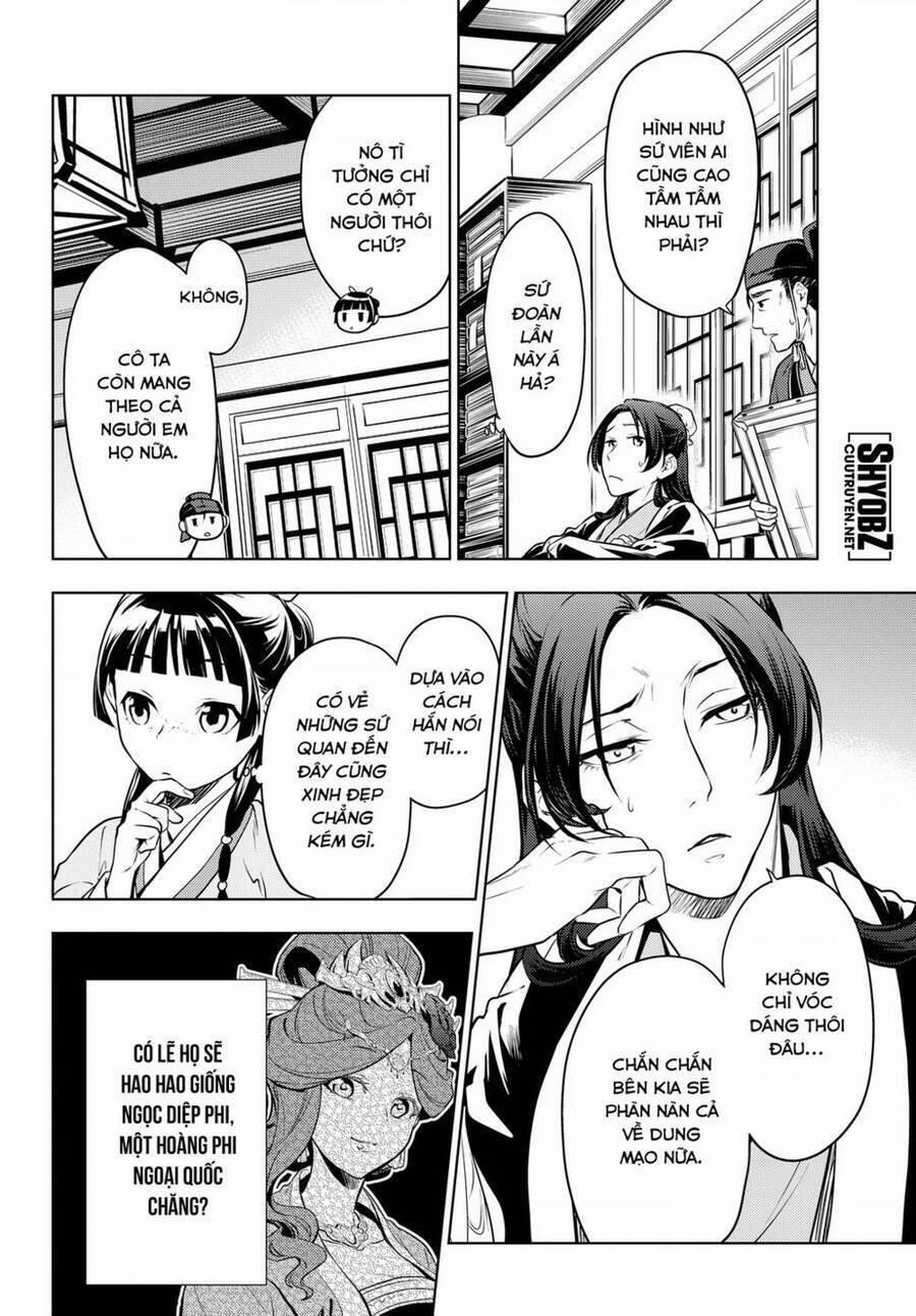 Dược Sư Tự Sự – Nhật Ký Giải Mã Bí Ẩn Chốn Hậu Cung Của Maomao 47 trang 22