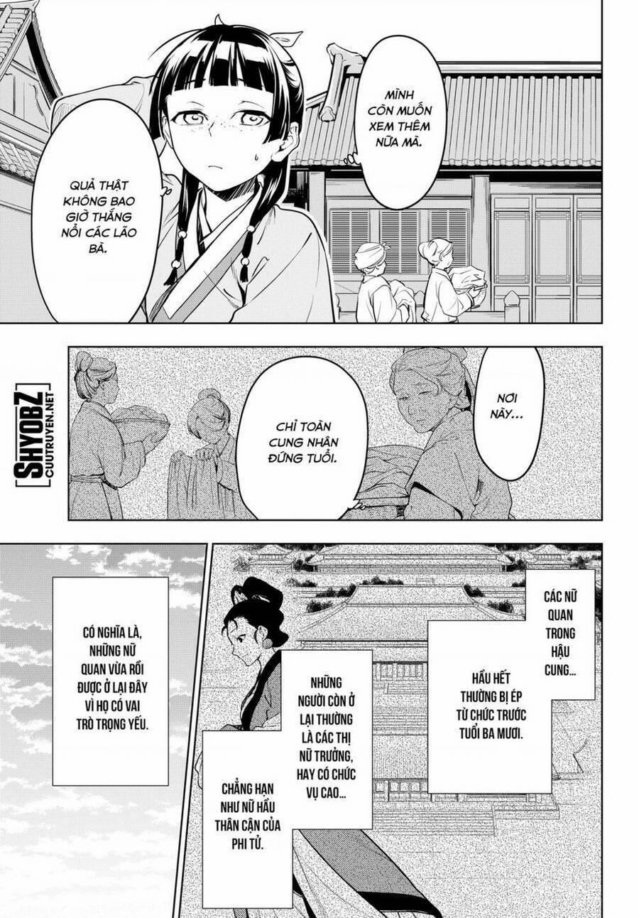 Dược Sư Tự Sự – Nhật Ký Giải Mã Bí Ẩn Chốn Hậu Cung Của Maomao 49 trang 21