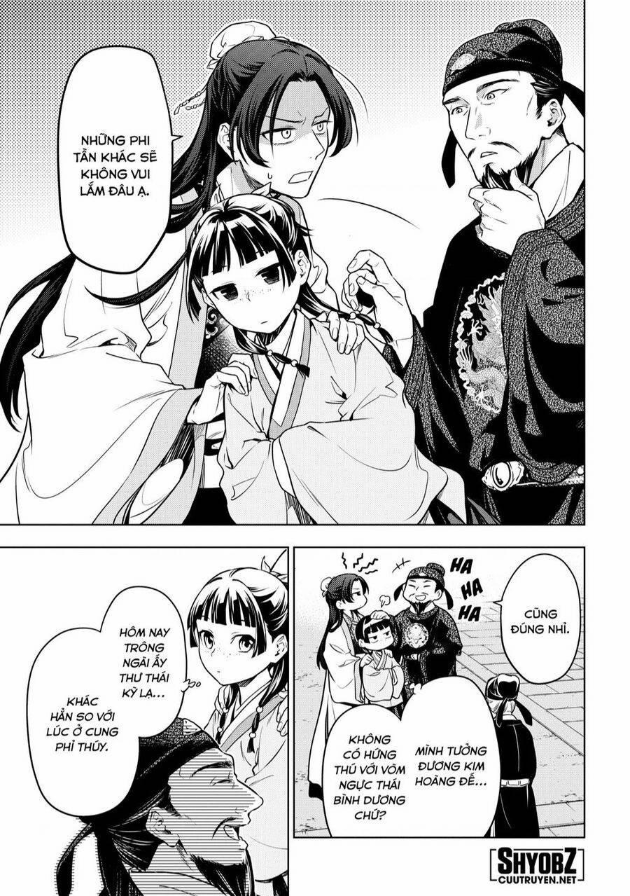 Dược Sư Tự Sự – Nhật Ký Giải Mã Bí Ẩn Chốn Hậu Cung Của Maomao 54 trang 3