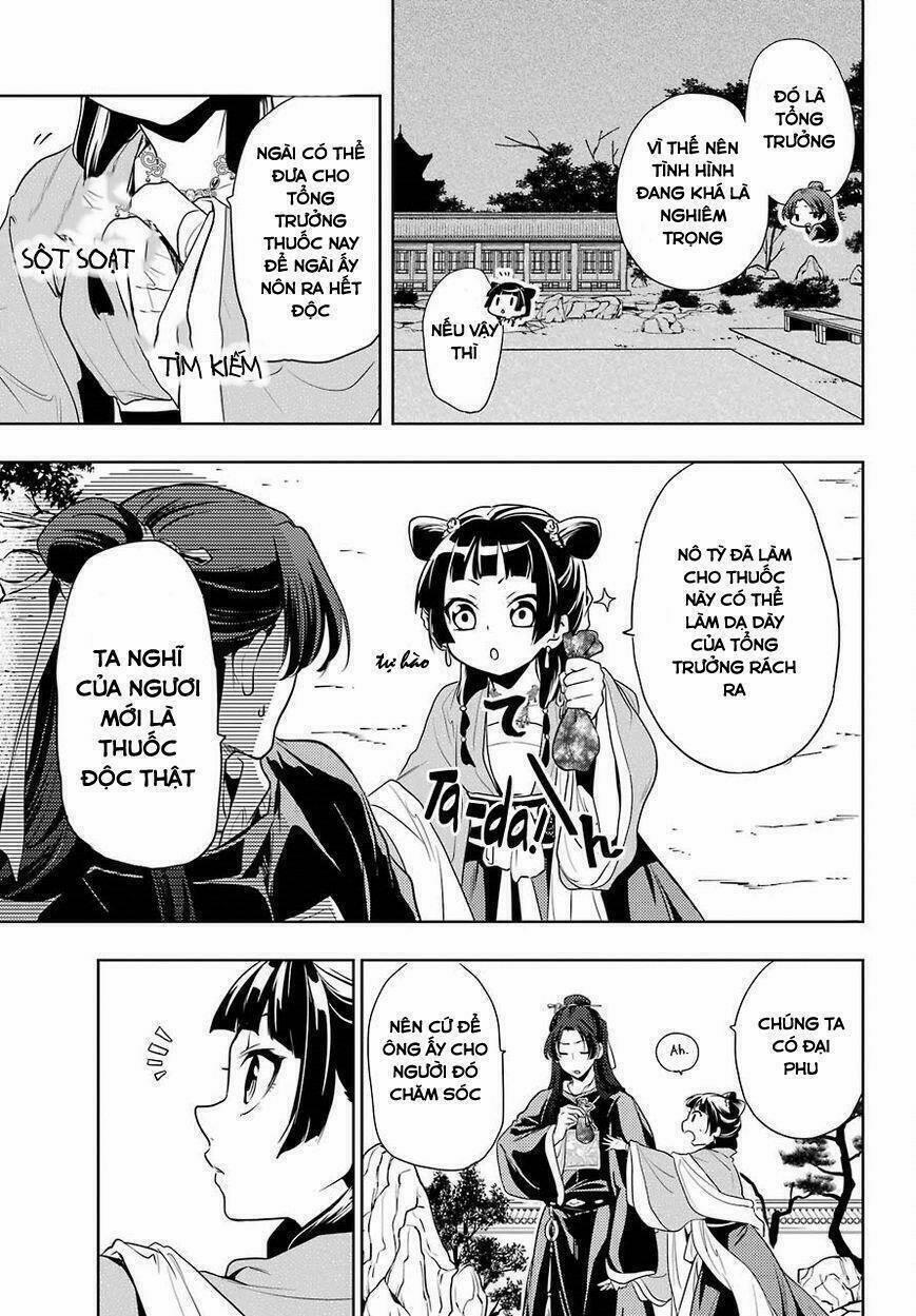 Dược Sư Tự Sự – Nhật Ký Giải Mã Bí Ẩn Chốn Hậu Cung Của Maomao 8 trang 10