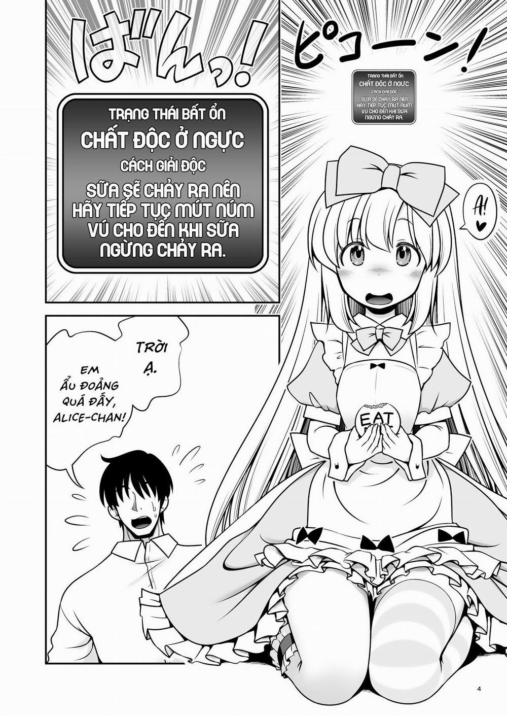 Ecchi na Gedoku ni Hamacchatte Jibun kara Doku o Ukeru Komatta Alice Oneshor nứng trang 3