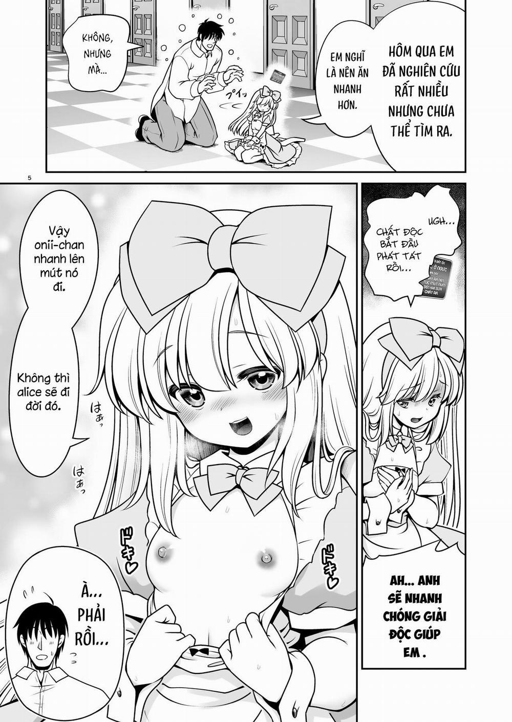 Ecchi na Gedoku ni Hamacchatte Jibun kara Doku o Ukeru Komatta Alice Oneshor nứng trang 4