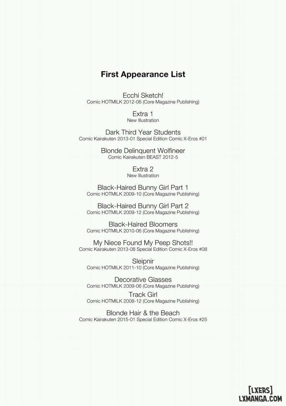 Ecchi Sketch! 11 END trang 13