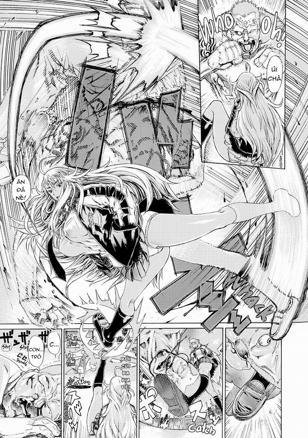 Ecchi Sketch! 3 Blonde Delinquent Wolfineer trang 0