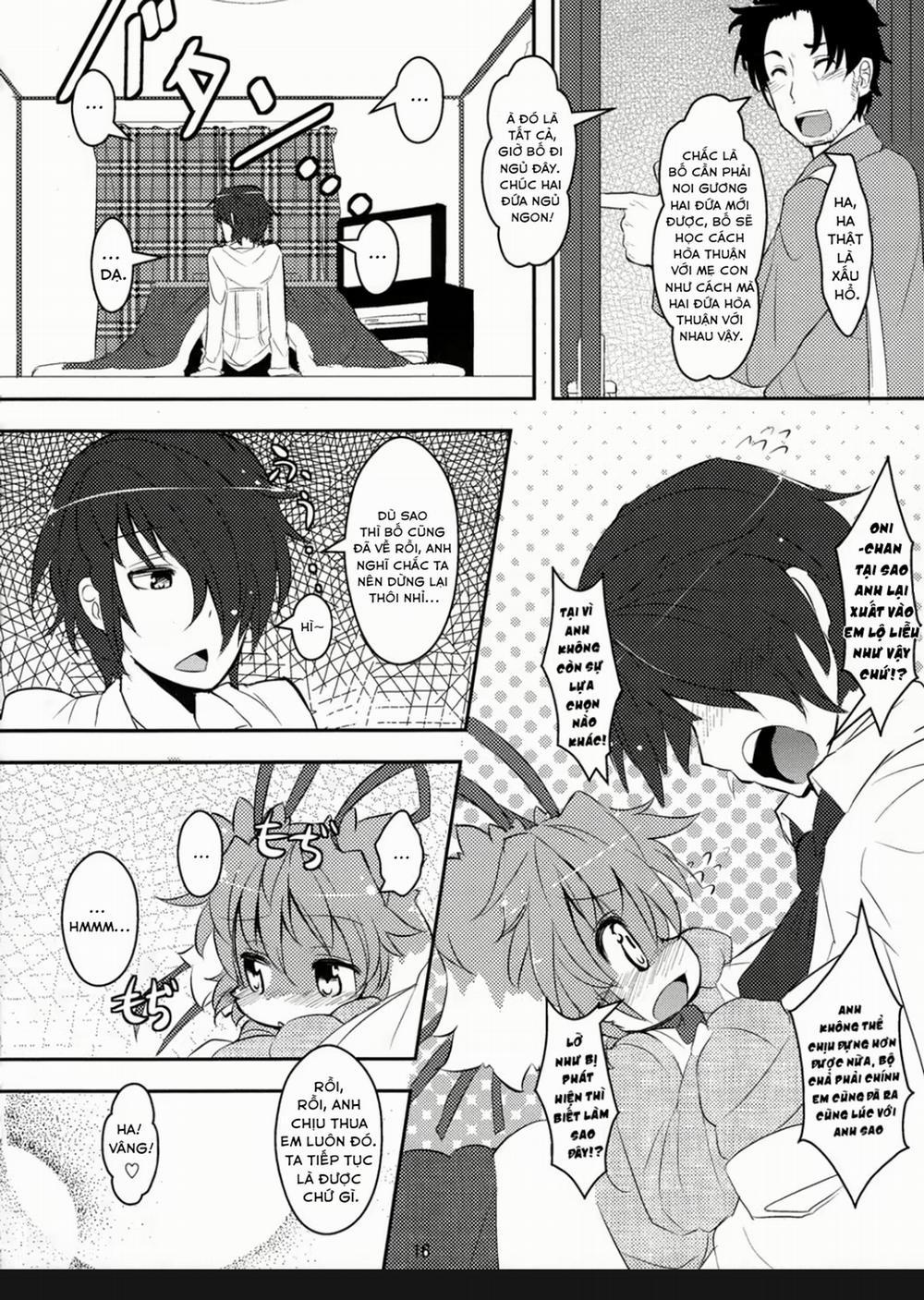 Em gái bé nhỏ của tôi là một con thú cưng Oneshot trang 15