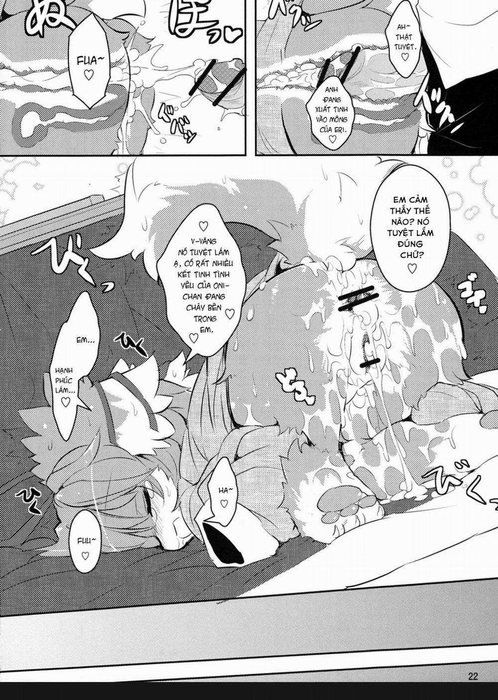 Em gái bé nhỏ của tôi là một con thú cưng Oneshot trang 21