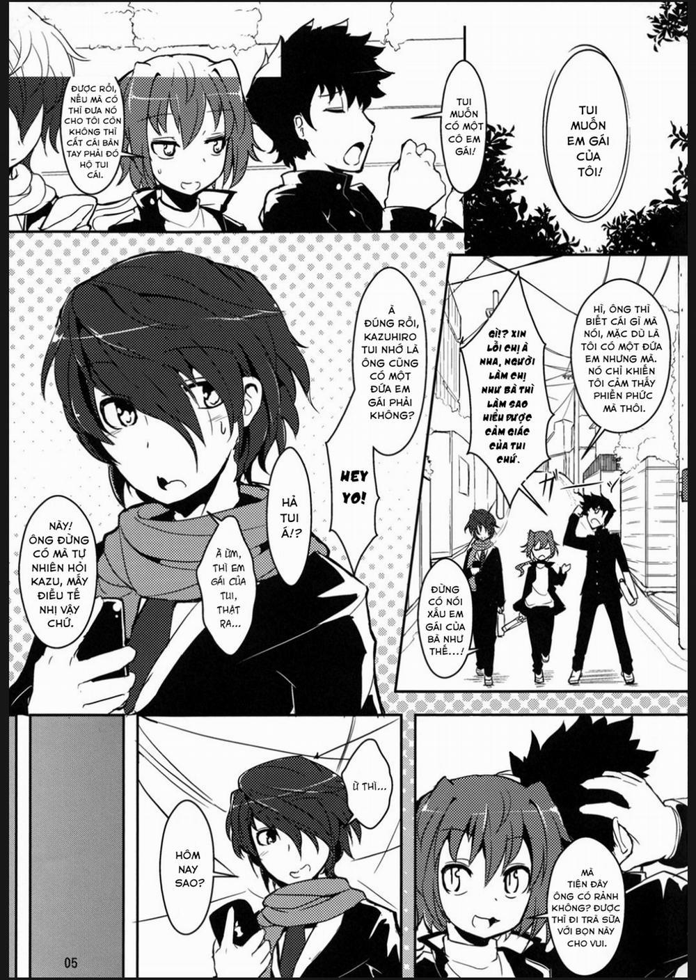 Em gái bé nhỏ của tôi là một con thú cưng Oneshot trang 4