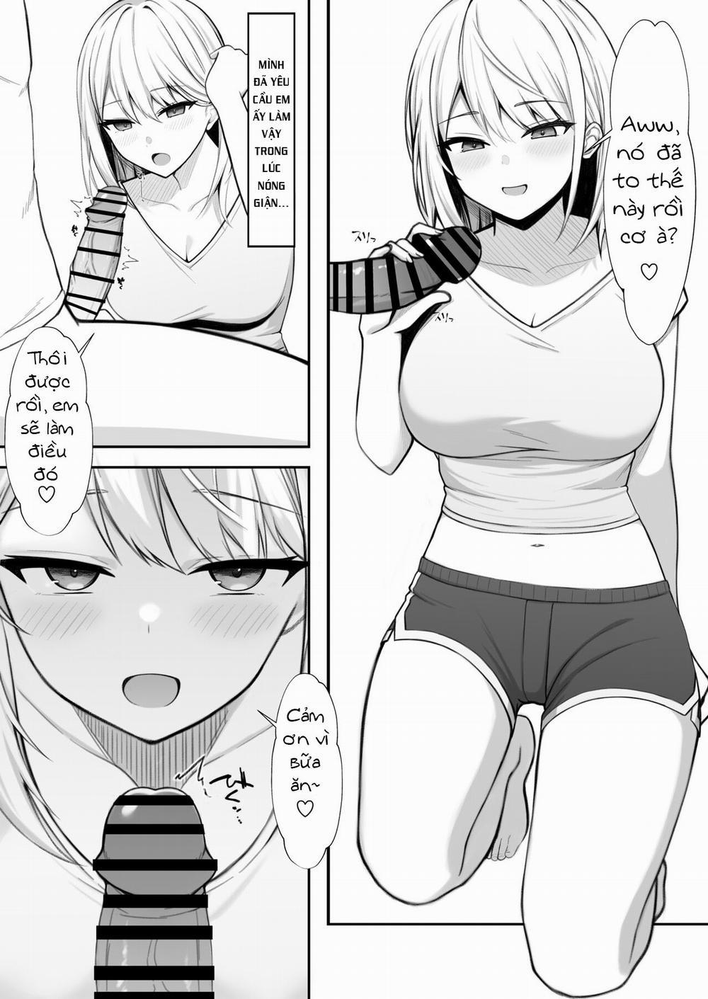 Em vợ tôi, người đã đến nhà chúng tôi thật quyến rũ, vì vậy tôi đã địt em ấy mà vợ tôi không biết! Oneshot trang 10