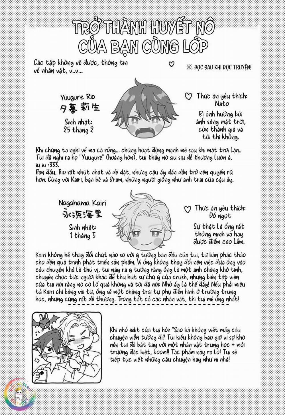 (End) Trở Thành Huyết Nô Của Bạn Cùng Lớp 6 trang 11