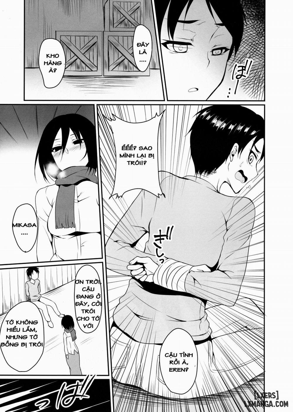 Eren ga Mikasa ni Osowareru Hon Oneshot trang 10