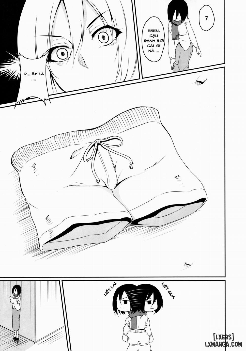 Eren ga Mikasa ni Osowareru Hon Oneshot trang 6