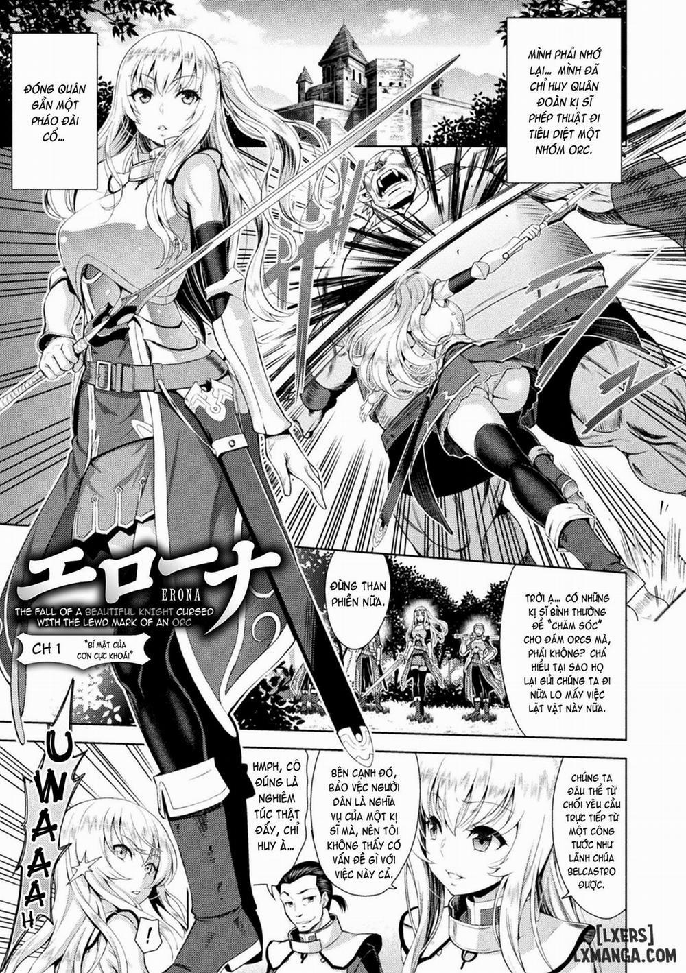 ERONA Orc no Inmon ni Okasareta Onna Kishi no Matsuro 1 trang 8