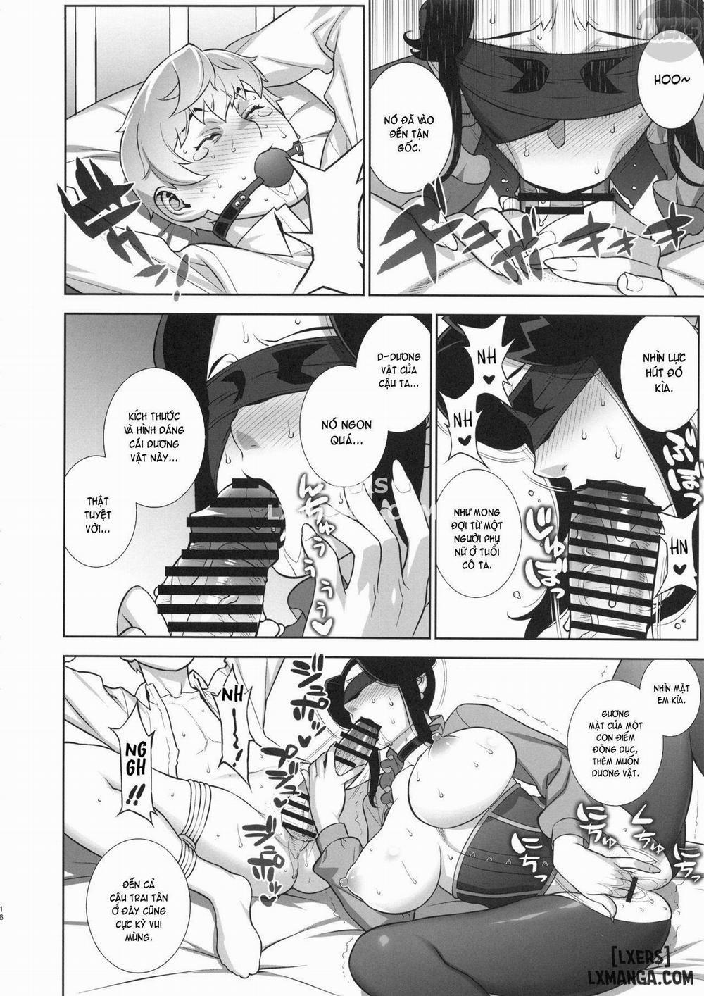 Etsuraku no Onna Rijichou ~Himitsu no Hokenshitsu Hen Oneshot trang 14