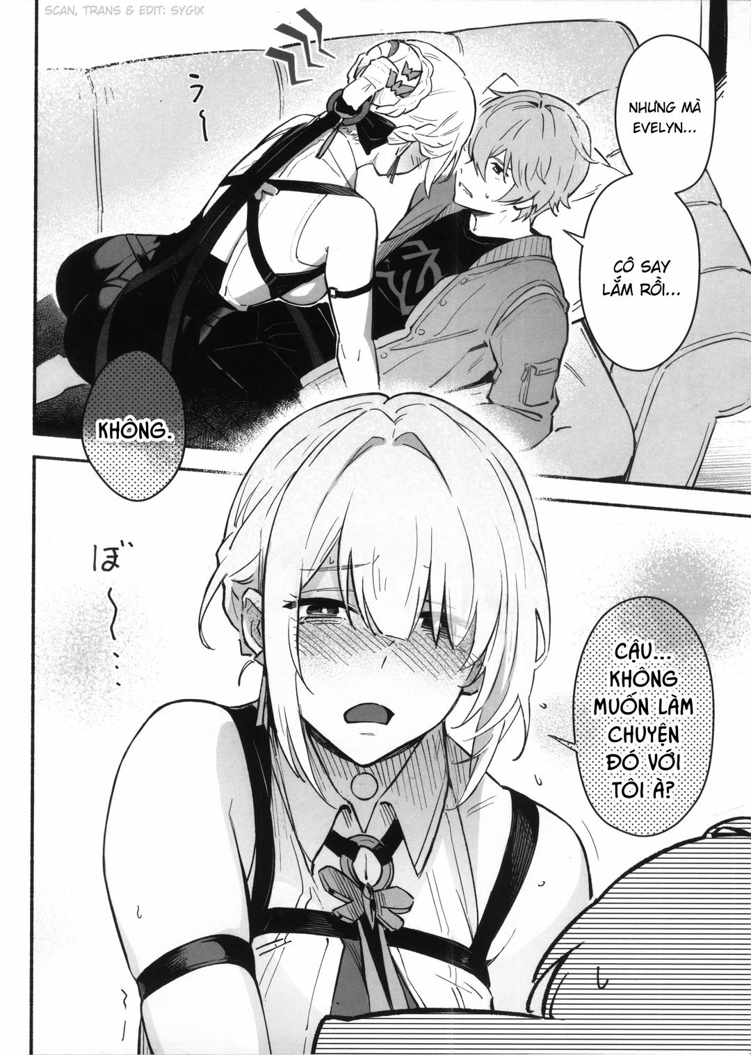 Evelyn-san no hadaka ga mitai hon Oneshot trang 2