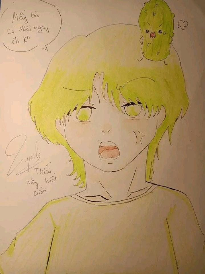 Fan Art Otp Qadc X Dưa Leo Truyện 3 TNBC trang 0