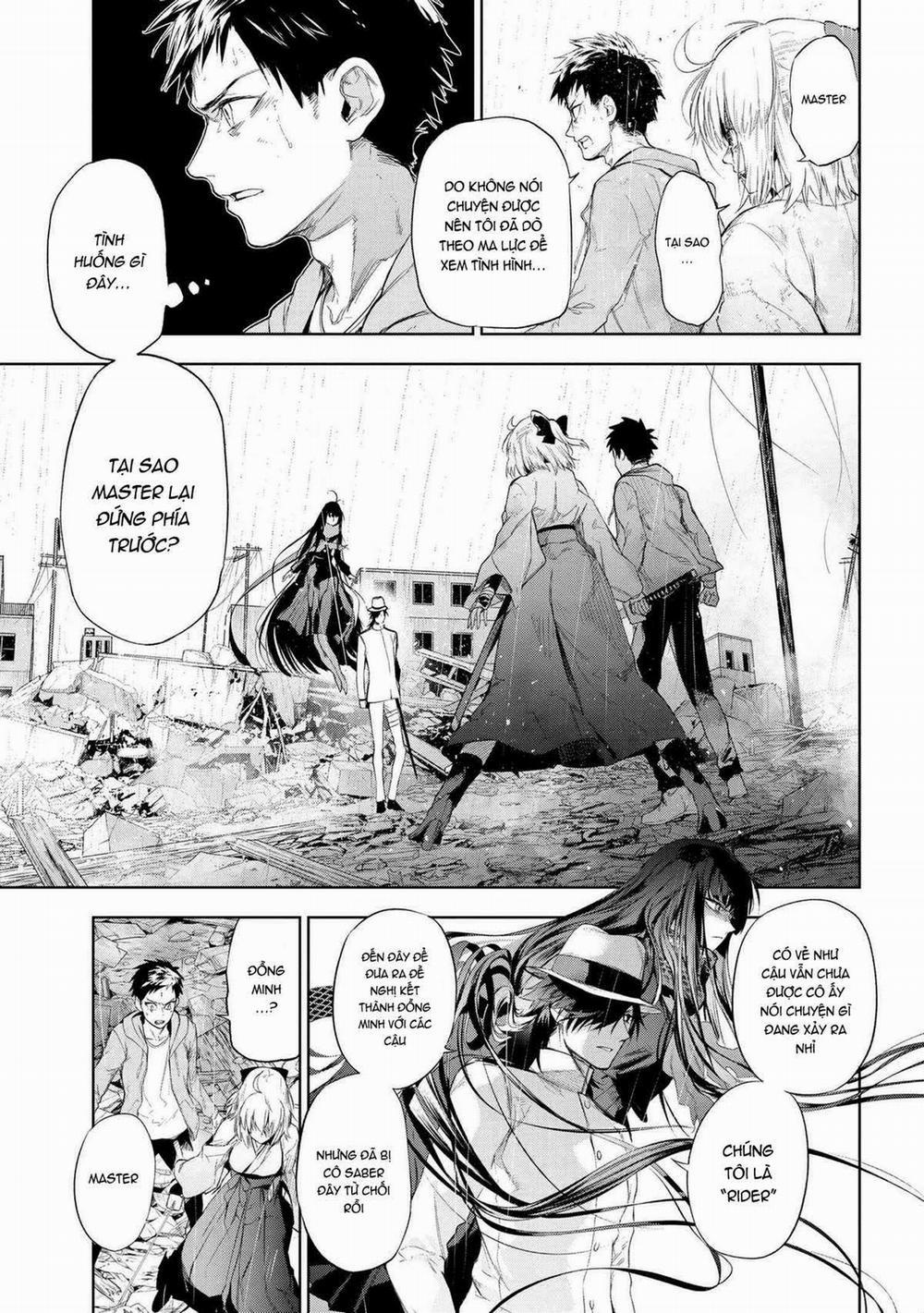 Fate/type Redline - Truyền Kỳ Về Chén Thánh Đế Đô 12.1 trang 1