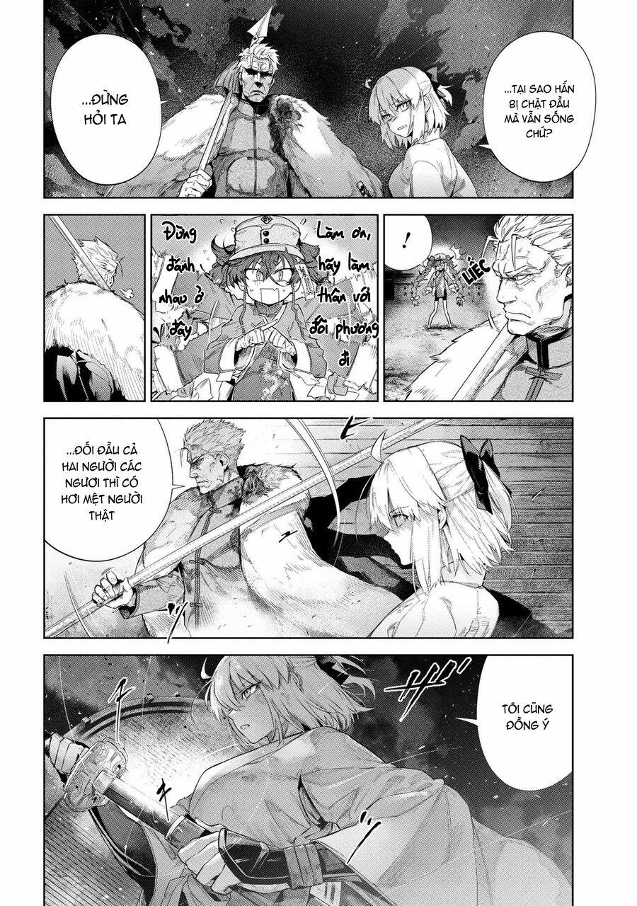 Fate/type Redline - Truyền Kỳ Về Chén Thánh Đế Đô 21.1 trang 12