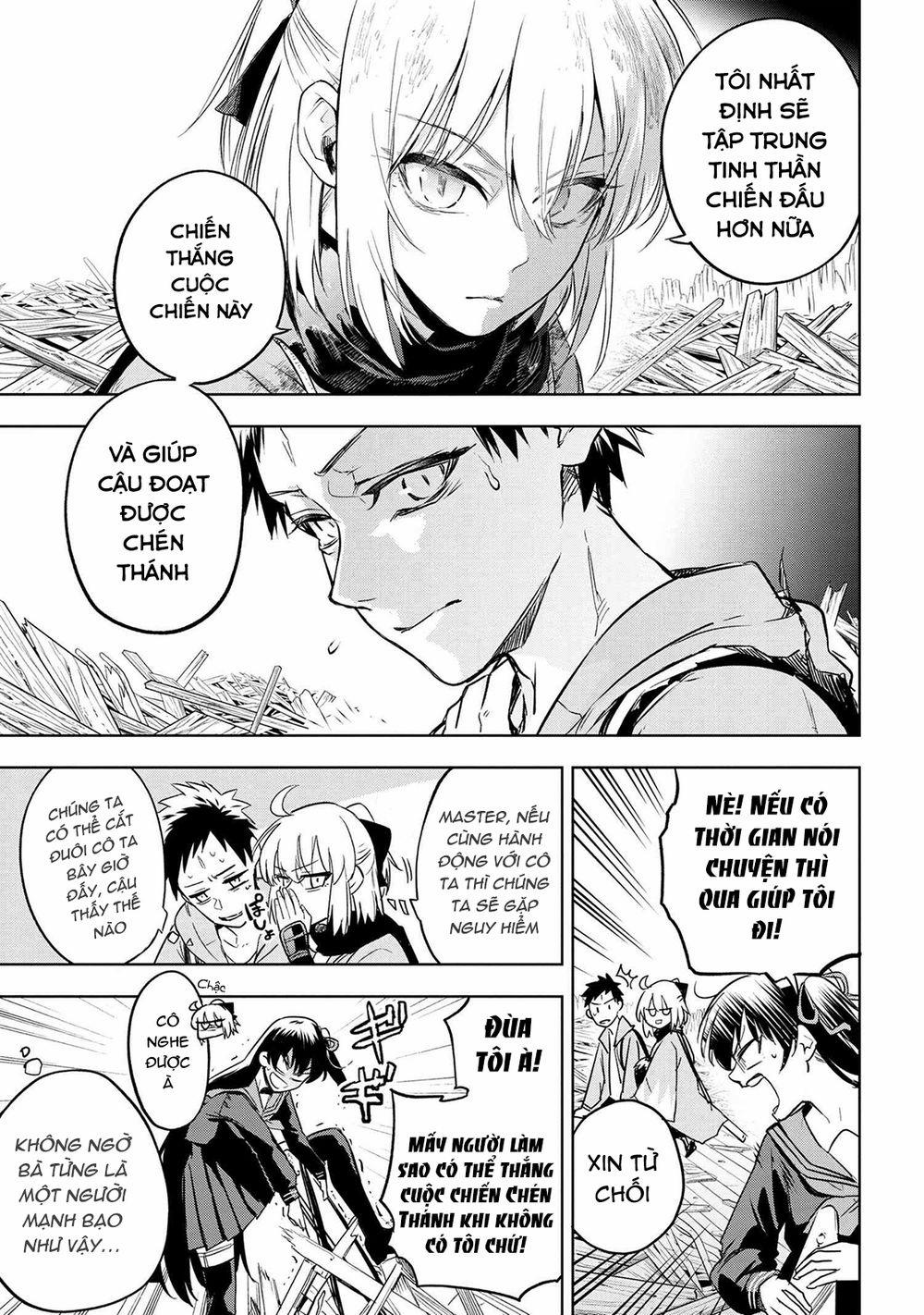 Fate/type Redline - Truyền Kỳ Về Chén Thánh Đế Đô 3.1 trang 9