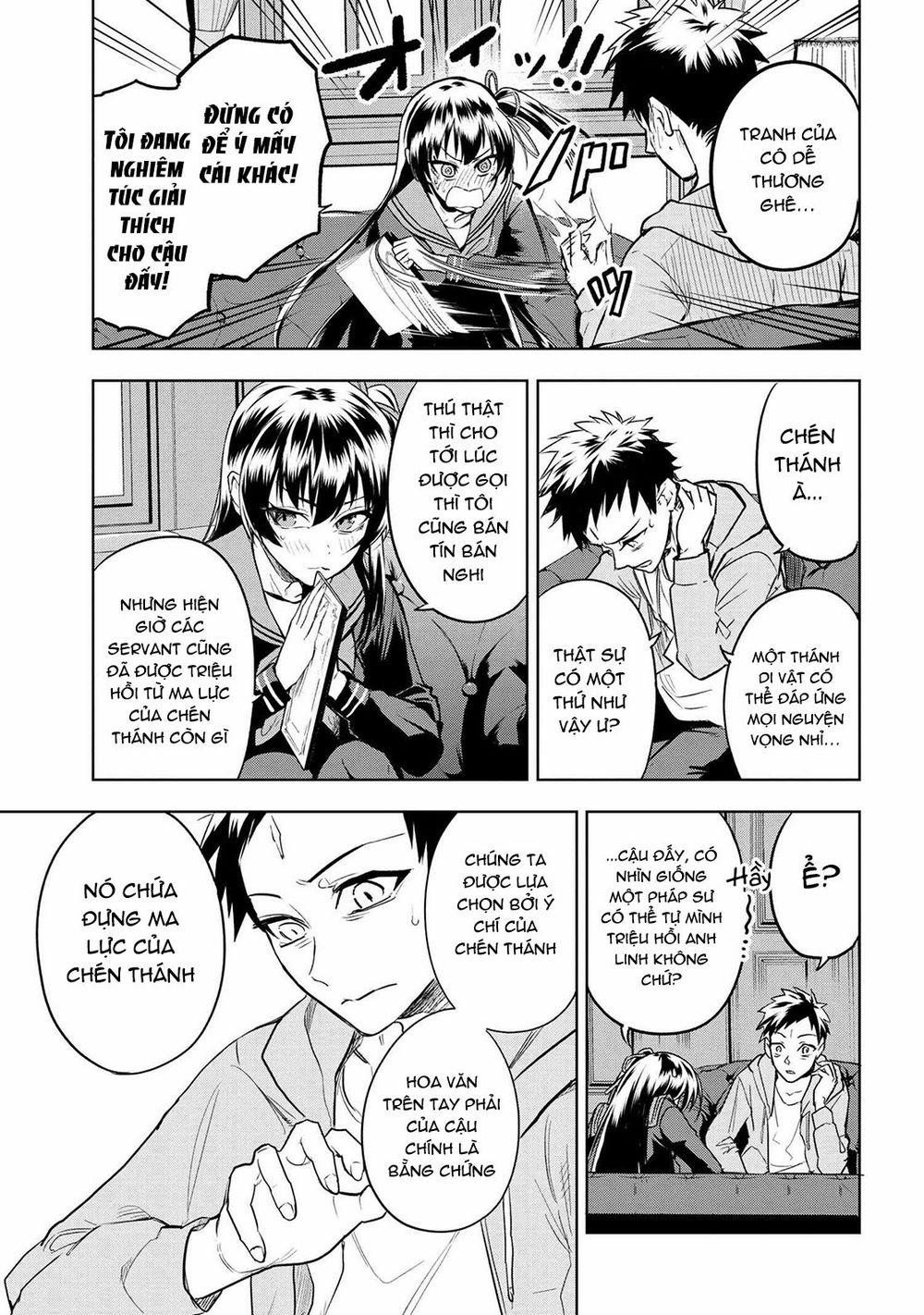 Fate/type Redline - Truyền Kỳ Về Chén Thánh Đế Đô 3.2 trang 13