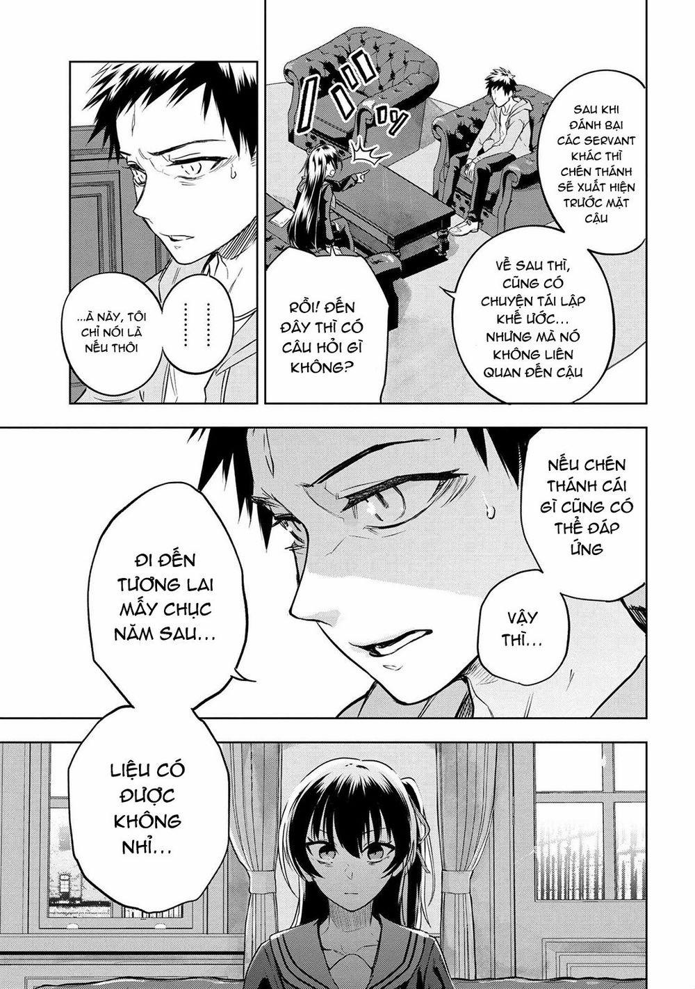 Fate/type Redline - Truyền Kỳ Về Chén Thánh Đế Đô 3.2 trang 15