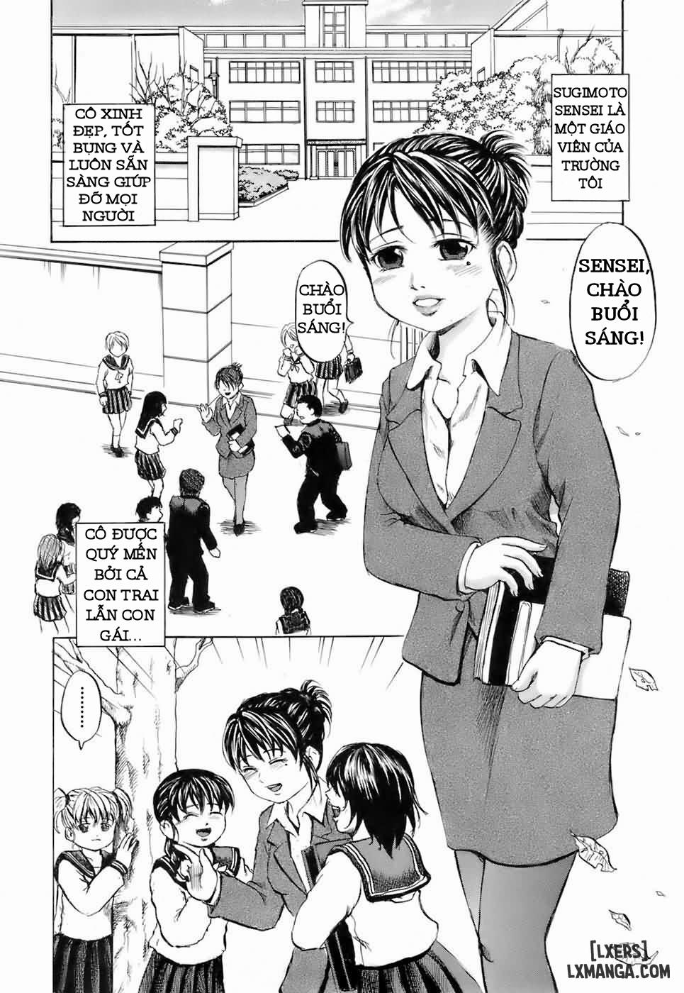 Female Teacher Gang Rape Oneshot trang 1