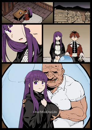 Đọc truyện tranh Fern-san did her best [decensored]