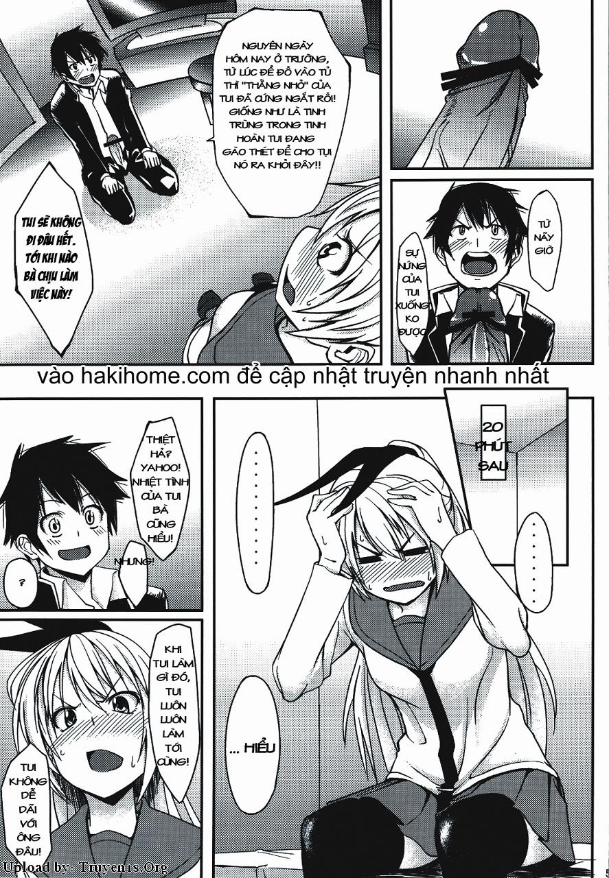 Footjob (Nisekoi) Oneshot trang 3