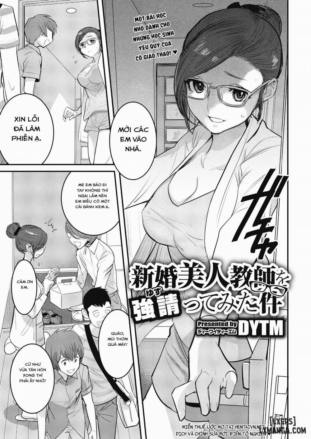 Forcing a Beautiful Newlywed Teacher Oneshot trang 0